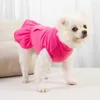 Dog Apparel Winter Warm Fleece Skirt Puppy Princess Dress For Small Dogs Cats Clothes Pet Yorkies Chihuahua Pomeranian Costumes