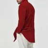 Outono e inverno masculino retro terno colarinho casaco de comprimento médio casual cor sólida versátil jaqueta corta-vento 240113