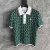 24SS Casablanca Polos Man Designer Moda T-shirty Nowe Casablanc Pearl Button Polo Shirt Knitte Sweat