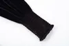 Flickklänningar ap höst vinter tonåring flickor maxi sammet klänning kvinnor svart fotled med bälte elegant avslappnad familj matchning #2000