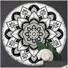 Badhanddoek Boheemse Mandala Strandlaken Tapijt Gooi Grote Ronde Picknickkleed Mat Zwembad Decoratie Yoga Drop Levering Huis Tuin H Dhme1