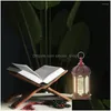 Ljushållare Ramadan Lanterns Diwali Dekorationer Chandelier Ornament Ornament Creative Lamp dekorera Drop Delivery Home Garden DHMPS