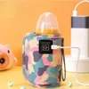 Novos aquecedores de mamadeiras esterilizadores # USB portátil leite água sacos quentes carrinho de viagem bolsa isolada aquecedor de mamadeiras para bebês suprimentos seguros para crianças para o inverno ao ar livre