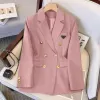 Designer Merk Blazer Dameskleding Dinerjurk 2024 Lente Mode Premium Blazer Plus Size damestopjas