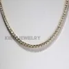 Lab Diamonds Necklace Real 10K 14k Solid Gold 3mm Lab Grown Diamond Tennis Chain