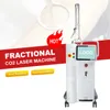 Fractional CO2 الجمال ليزر معدات تجميل الجلد تجديد شباب الوجه الجهاز