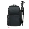 Akcesoria Wodoodporna torba z kamerą DSLR z ładującą dziurą słuchawkową torbę na zewnątrz do Canon Nikon Laptop Tripod Bag wideo