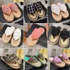 Letter logo Platform Flip flops women's Cloth Sandals Flat slides slipper Straw soles Luxury designer slipper for women Holiday Walking Beach shoes Candy color