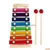 Autres fournitures scolaires de bureau en gros bébé instrument de musique jouet en bois xylophone infantile musical jouets drôles pour garçons filles éducationa Dhumq