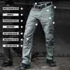 Pavehawk Summer Cargo Pants Men Khaki Black Camouflage Army Tactical Military Workカジュアルズボンジョガースウェットパンツストリートウェア240112