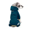 Dog Apparel Dog Raincoat Reflective Waterproof Pet Clothes for Chihuahua Maltese Rain Coat Small Medium Dogs Jumpsuit Raincoat Dogs Overallsvaiduryd