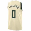 Heren Kinderen Jeugd Damian Lillard Dame tijd basketbalshirts City Jersey editie vest Dragen Volwassen kinderen