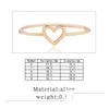 Eenvoudige Hartband Ringen Voor Vrouwen Paar Bruiloft Belofte Infinity Eternity Liefde Sieraden 2 Kleuren Drop Levering Ot85E