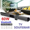Динамики Bluetooth ТВ Саундбар Проводной и беспроводной домашний саундбар объемного звучания для ПК Кинотеатр Домашний ТВ Динамик 3D-сабвуфер с пультом дистанционного управления