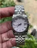 19 Color Lady Watch 31m President Diamond Bezel Shell Face Women rostfria klockor lägsta pris damer automatiskt mekaniskt armbandsur med presentförpackning