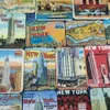 24 PCS Kylmagneter Set York Landskap Hem Deco Tourism Souvenir Magnet för kylskåp Magnet Magnetklistermärke Pasta 240113