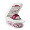 12 in 1 Multifunctionele Groentesnijder Cutter Shredders Snijmachine Met Mand Fruit Aardappel Chopper Wortelrasp 240113