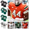 Personnalisé Miami Emory Williams Henry Parrish Hurricanes College Football NCAA Jersey N'importe quel numéro de nom Hommes Femmes Maillots de jeunesse 2 Daryl Porter 11 Jacurri Brown