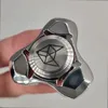 Fidget Silent Bearing Zinc Alloy Metal Ball Mute Rostfritt stål Handspinnar EDC Toys Finger Gyro Relieve Stress Boy Xmas Gift 240113