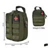 Utomhus taktiska medicinska paket första hjälpen kit ifak Utility Pouch Emergency Bag For Vest Belt Treatment midjepaket EMT MTIFUNCTIONA
