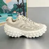 Balencaigas SHOES försvarare sneakers designer skor sommar 22 kvinnor däck gummi pappa chunky sneaker casual modemesh och nylon kvinnors skosstorlek extrem slitbanan 35 41