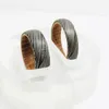 Tigrade 6mm8mm Tungsten Carbide Wine Barrel Wood Grain Ring For Men Women Engagement Wedding Bands Lover Couple Rings 240112