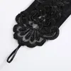 Cycling Gloves Elastic Arm Sleeve Women Driving Sunscreen Long Fingerless Lace DIY Mittens Covered Sexy Sun Protection