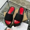 Casual Men's Tisters Summer Luxury Designer Willow Nail Flat Sandals Hotel Fashion Soft Drag Seaside Men's Beach Shoes Brand Flip-Flops With Box