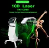Новейший 10D неинвазивный 6D лазер 532 нм лазер зеленого света для удаления жира, удаления целлюлита, лазерной машины для похудения формы тела
