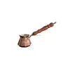 Coffee Pots Handmade Turkish Copper Pot Turkish-Greek-Arabic-Moroccan Maker Cezve Briki Stovetop Drop Delivery Home Garden Kitchen D Dhnq6