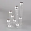 24pcs/lot 10ml 15ml 20ml 25ml 30ml 40ml 50ml 60ml 80ml 100ml Glass Bottles Jars with Aluminum Lids for Wedding Favors Art Crafts 240113