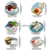 Fridge Magnets Afternoon Tea Stickers for Fridge Home Decorations for Refrigerator Chalkboard Food Styling Teapot Cake Kitchen Decorvaiduryd