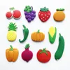 Drop mignon PVC fruits réfrigérateur aimant autocollant enfants éducation dessin animé légumes réfrigérateur aimant tableau blanc bâton magnétique 240113