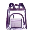 Okul çantaları aosbos pvc su geçirmez şeffaf hool çantası sırt çantalarından gör