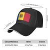 Boll Caps Fashion Flag of Moldavien Baseball Cap Women Män andas Dad Hat Performance