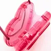 Acryl Avond Clutch Party Heart Box Tassen Voor Vrouwen Luxe Designer Handtas Portemonnee Mode Mini Leuke Transparante Tote 240112