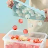 Baking Moulds 1/2PCS Ice Boll Hockey Mold Whiskey Ball Popsicle Tray Lollipop Making Gifts Kitchen Tools Accessories Box