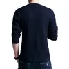 Męskie swetry Anbenser Autumn Sweater Pullover V Neck Silny kolor długi rękaw Slim Fit Men Casual Pull Clothing UnderShirt