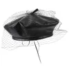 Bérets Hat Womens Beret Christmas pour la mode HATS d'artistes noirs Pu French Miss