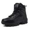 Botas Classic Men's Desert High Top Sapatos Combate ao Ar Livre na Europa América Grosso Soled Treinamento Militar