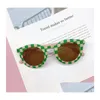 Cute Eyewear Glasses Kids Sunglasses Parent Child Frosted 1-8 Year Old Baby Decorative Trendy Outdoor Drop Delivery Ottc9