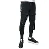 Pantaloni da uomo Coreani Recensioni Molti vestiti per la moda Casual Tinta unita Multi-tasche Pantaloni sportivi stile confortevole Mutandine da uomo Lingerie