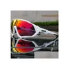 Utomhus Eyewear Brand Glasses Polariserad lins Mountain Bike Sportscykelcykel Solglasögon Gafas Ciclismo Mtb Women Men Drop Deliv Dhlrj