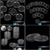 Andere thuisopslagorganisatie 18 mm 20 stks / partij transparante plastic munthouder verzamelbox case voor munten opslag bescherming boxe Dh3Sv