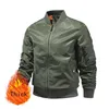 Chaqueta militar para hombre, chaqueta Bomber ajustada, Otoño Invierno, ropa de abrigo para hombre, Ma-1 Pilot Air Bomber, chaquetas y abrigo para hombre 240112