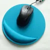 Round mouse pad EVA wrist strap game Solid color Comfortable with rest Game console suitable for PC and laptop 240113