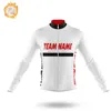 Personalisierte Anpassung Radfahren Jersey Winter Herren Langarm Jacke MTB Fahrrad Warm Anpassen Team Name Kleidung 240112