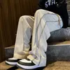 Pantalons pour hommes IFitnaEU Pantalon décontracté droit en velours côtelé Tendance rétro japonaise High Street Teen
