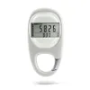 Cyfrowa indukcja wyświetlacza handel fitness kroki fitness Counter White 240112