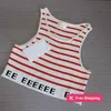 Dames T-shirt Mouwloos vest Ontwerpers Letter Celins Top t-shirts Dameskleding Mode Sexy Dames Strand Tanks Tops voor vakantie Phpr ZNM0